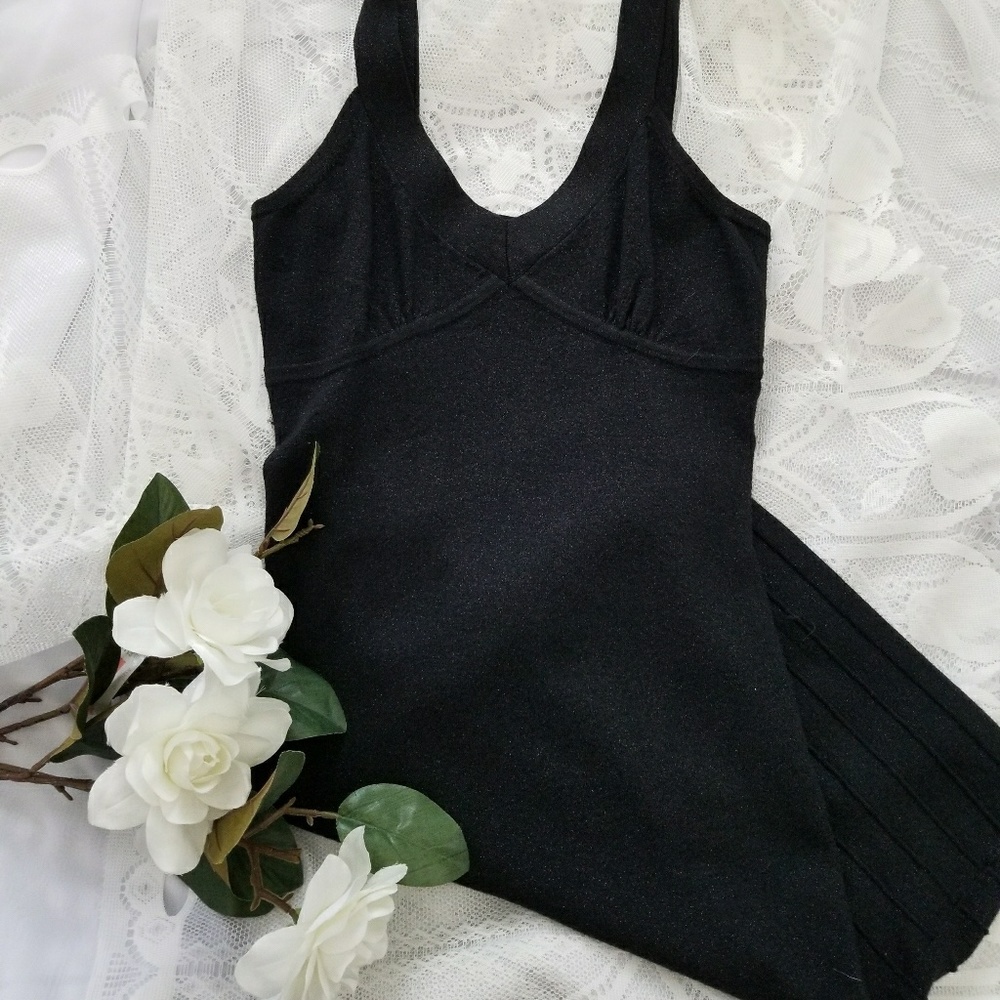 Express - black sexy dress
